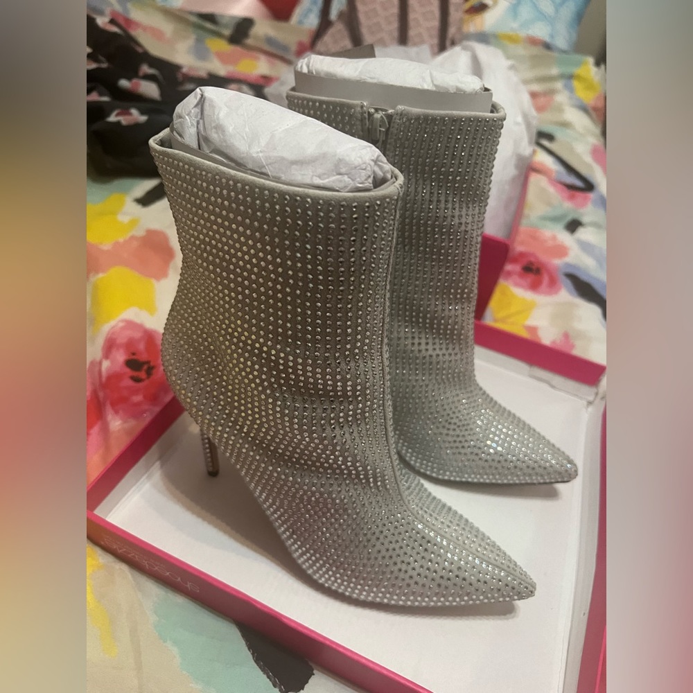 Rhinestone Boots